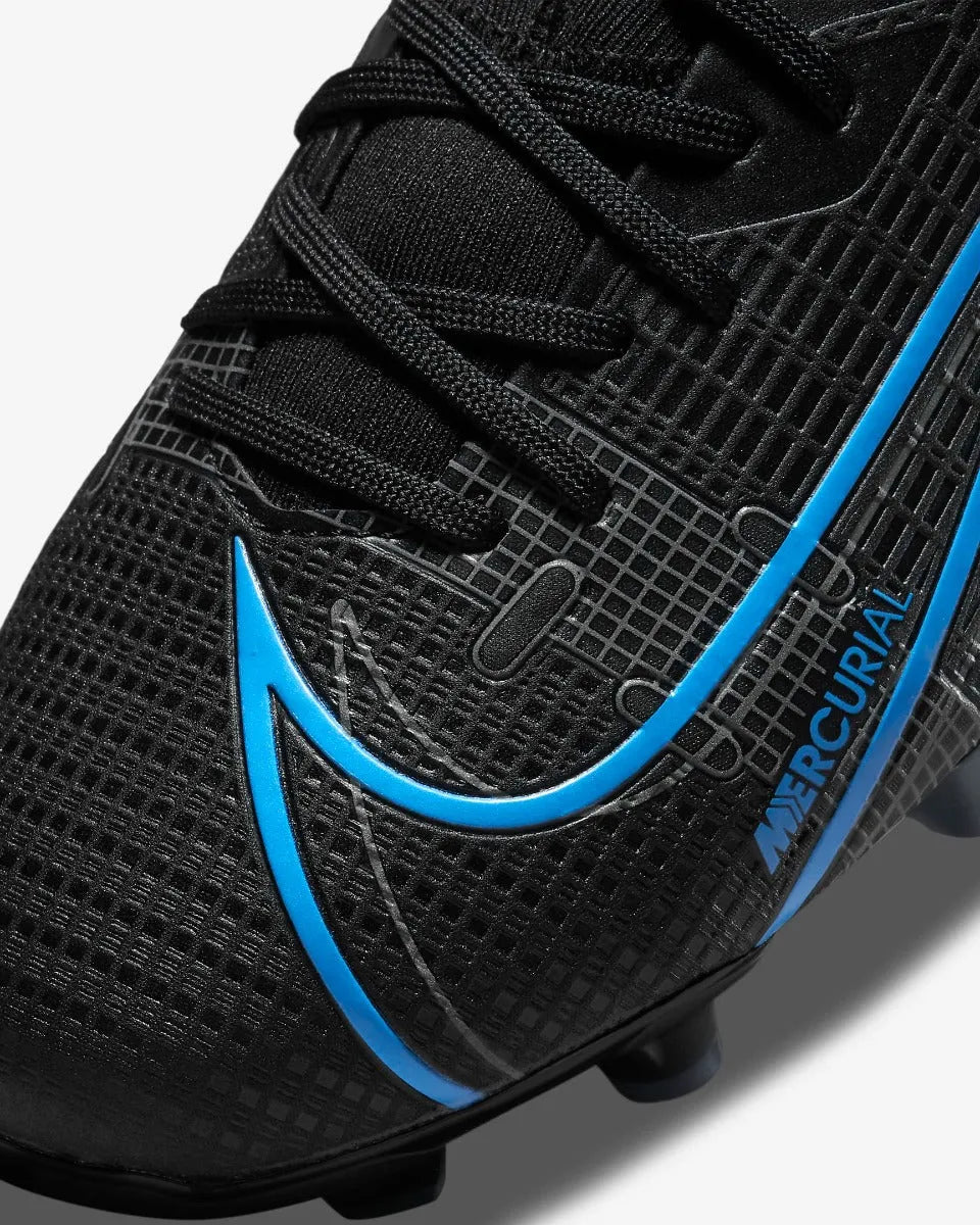 Nike JR Superfly 8 Academy FG-MG - Black-Blue (Detail 2)