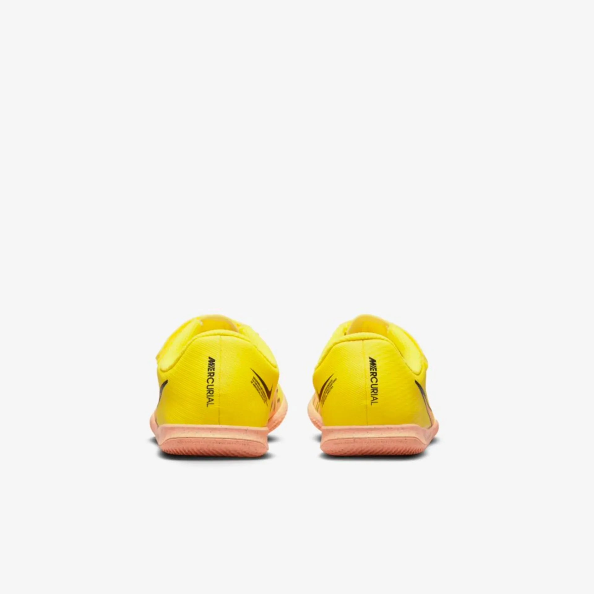 Nike Kids vapor 15 Club Indoor PS (V) - Yellow Strike-Sunset Glow (Pair - Back)