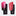adidas X League Shin Guards - Team Shock Pink - Black
