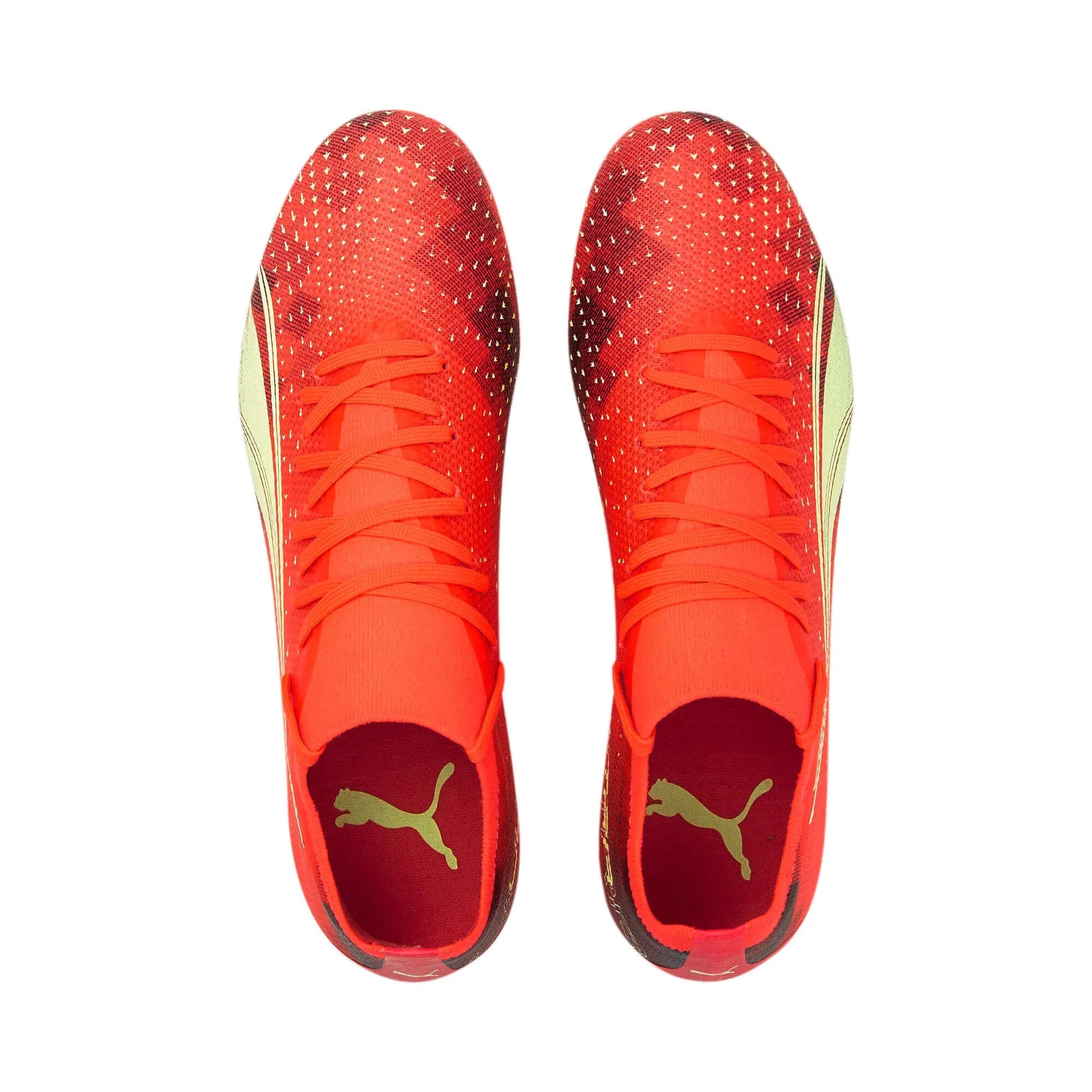 Puma Ultra Match FG/AG - Coral-Fizzy Light (Pair - Top)