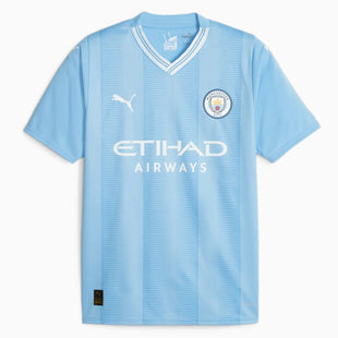 Puma 2023-24 Manchester City Men's Stadium Home Jersey (Front)