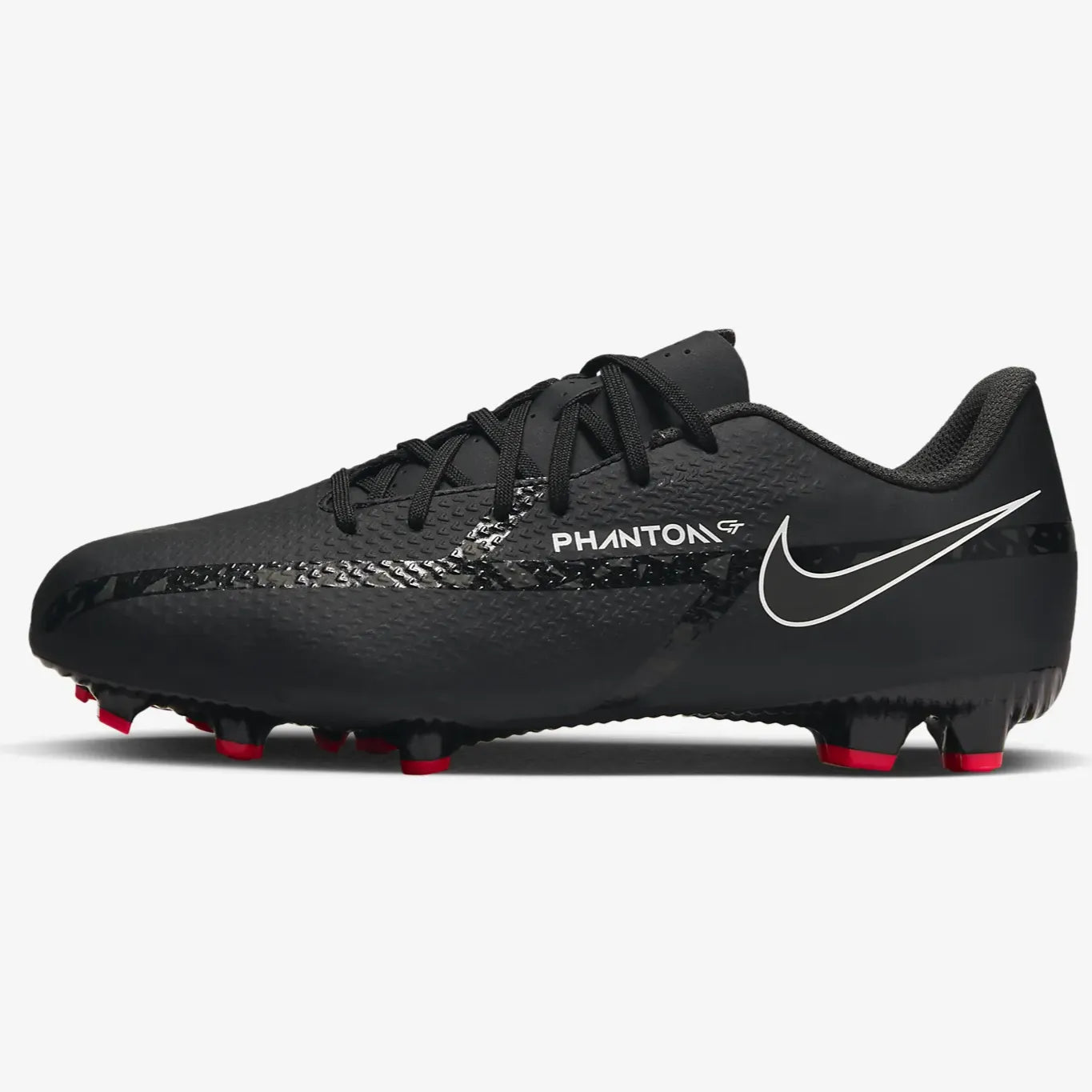 Nike JR Phantom GT2 Academy FG/MG Black-Smoke Grey (Side 1)