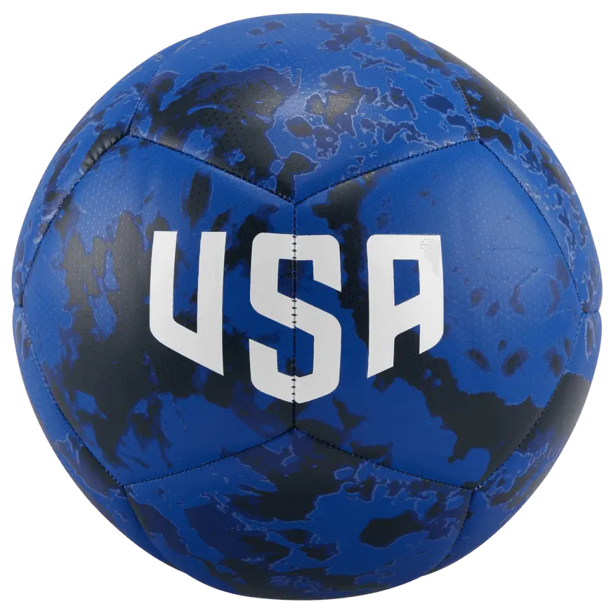 Nike 2022-23 USA Pitch Training Soccer Ball - Blue-Black (Back)