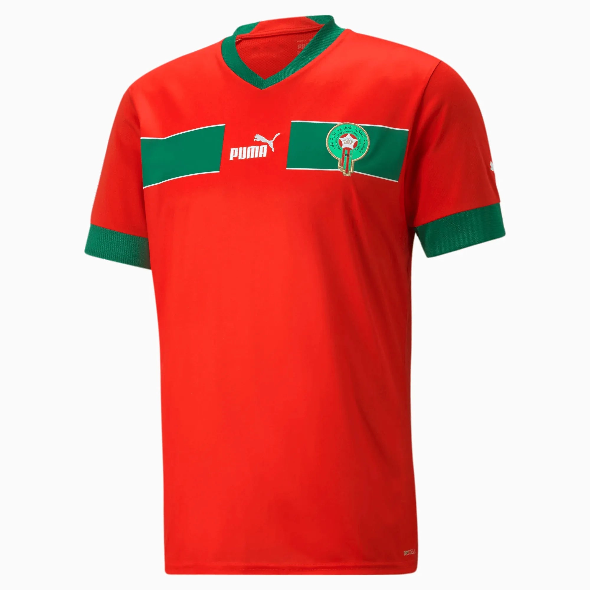 Puma 2022-23 Morocco Home Jersey (Front)