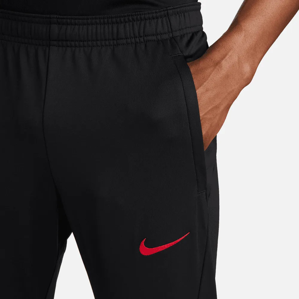 Nike 2022-23 Liverpool Strike Pants KP - Black-Siren Red (Detail 1)