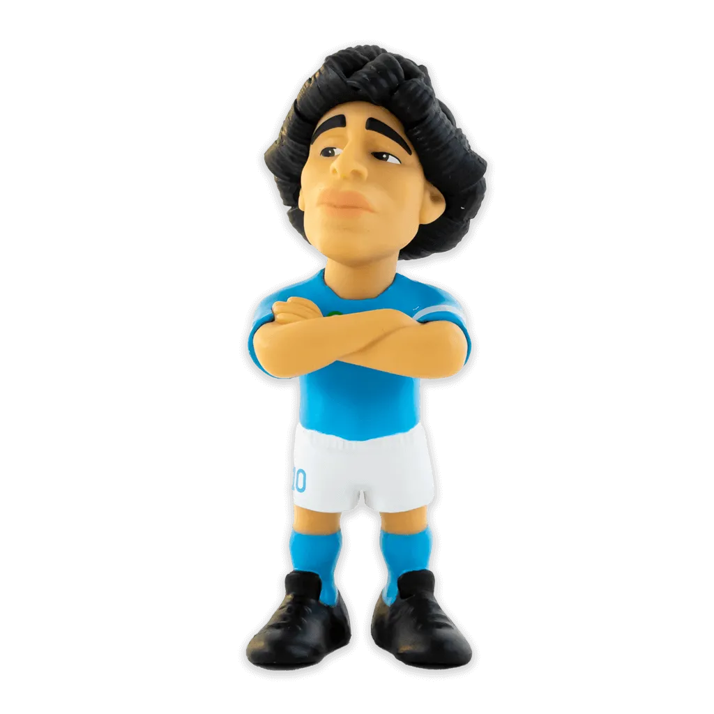 Minix 12 cm Maradona Napoli (Front)