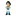 Minix 12 cm Maradona Napoli