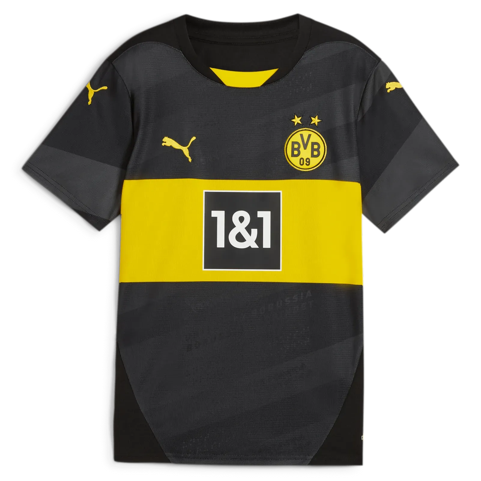 Puma 2024-25 Borussia Dortmund Youth Stadium Away Jersey (Front)