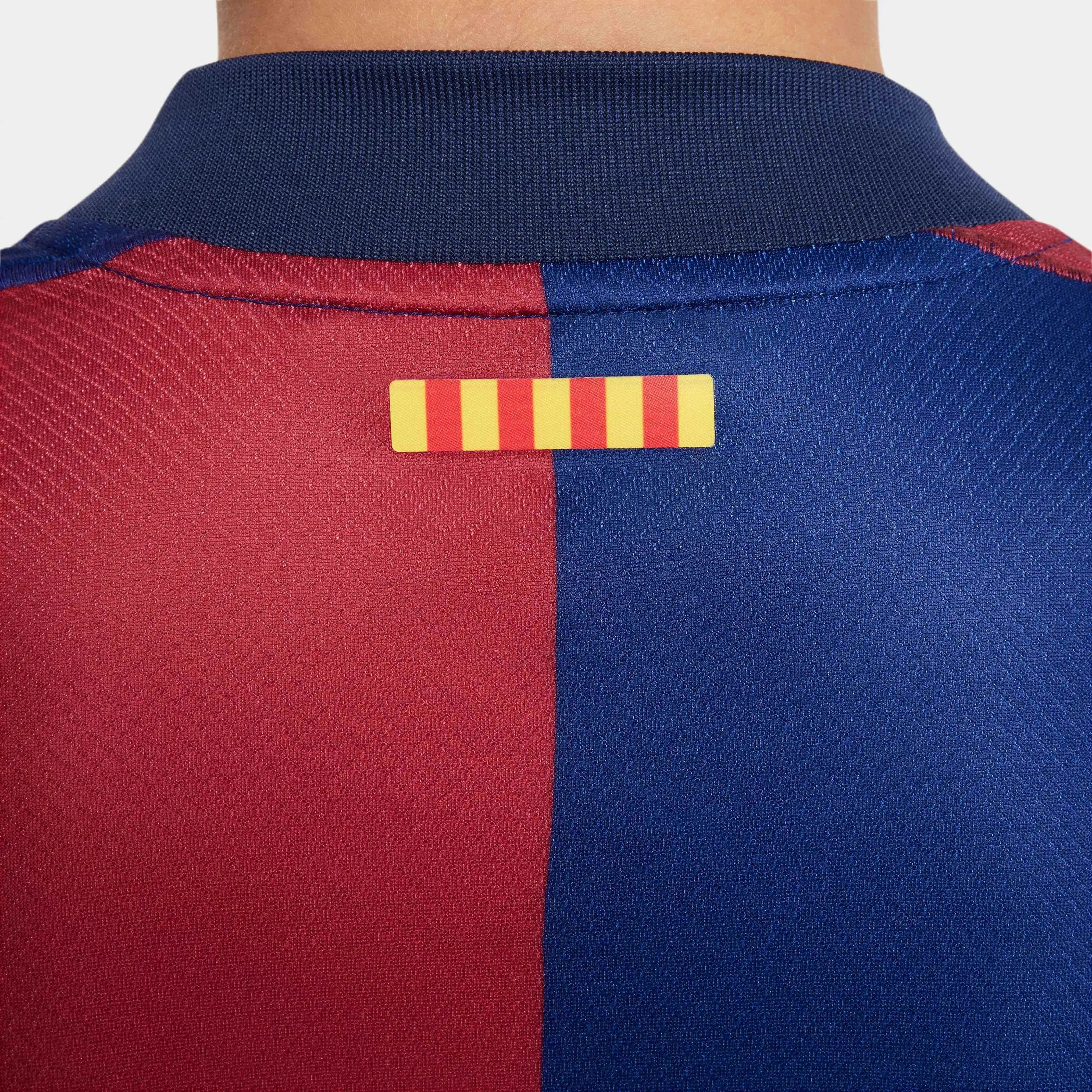 Nike 2024-25 Barcelona Youth Stadium Home Jersey (Detail 2)