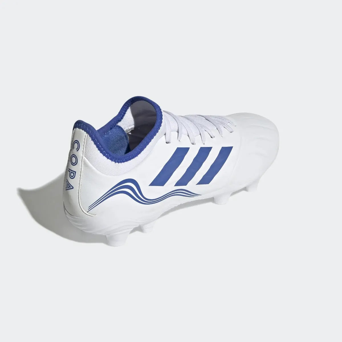 adidas Copa Sense .3  FG - White-Hi Res Blue (Diagonal 2)