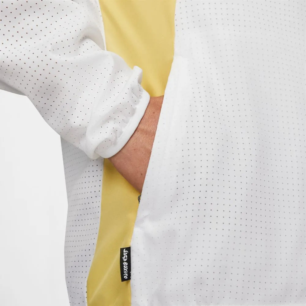 Nike Dry-Fit Academy AWF Jacket - White-Gold (Detail 3)