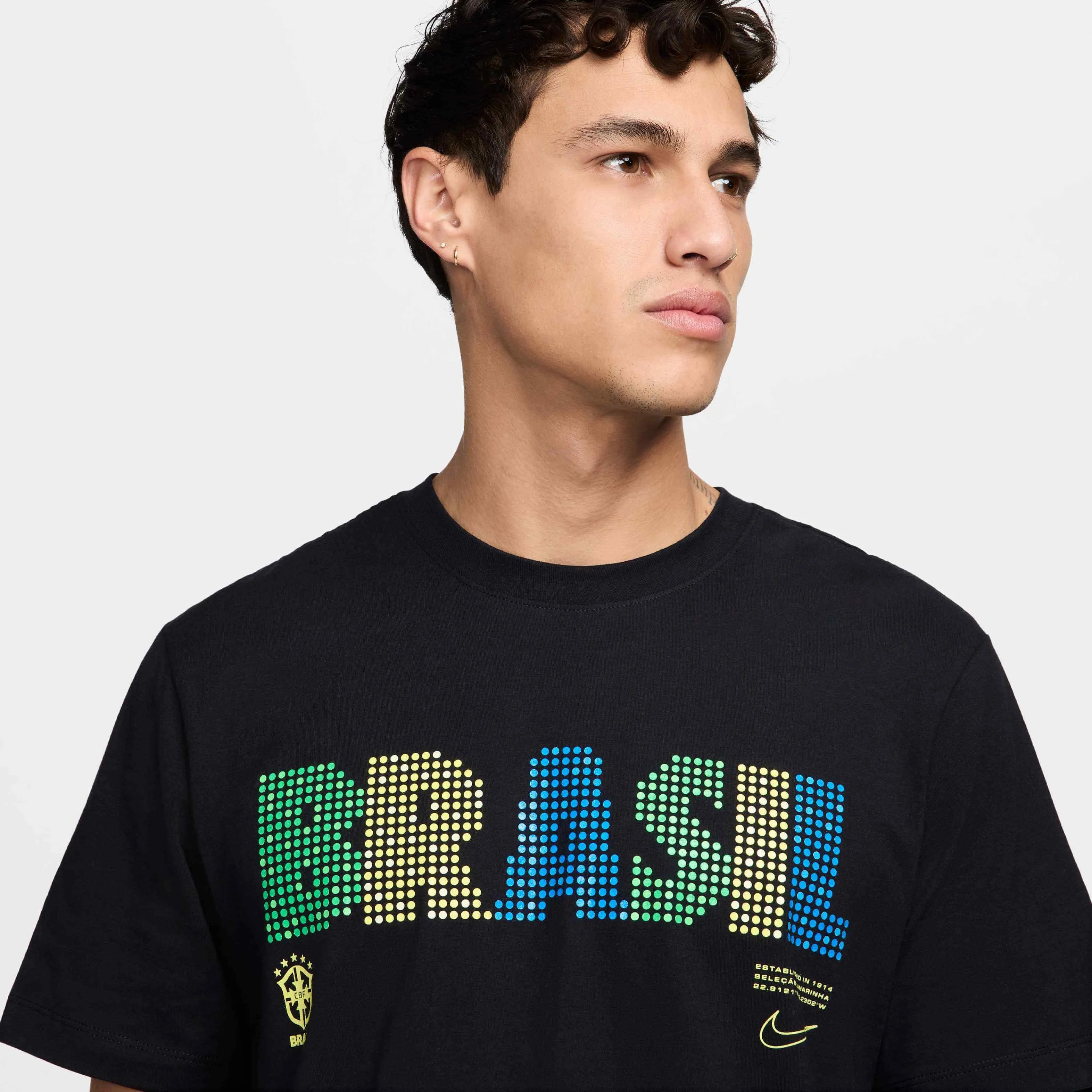 Nike 2024-25 Brazil Men's Lights SS Tee (Detail 1)