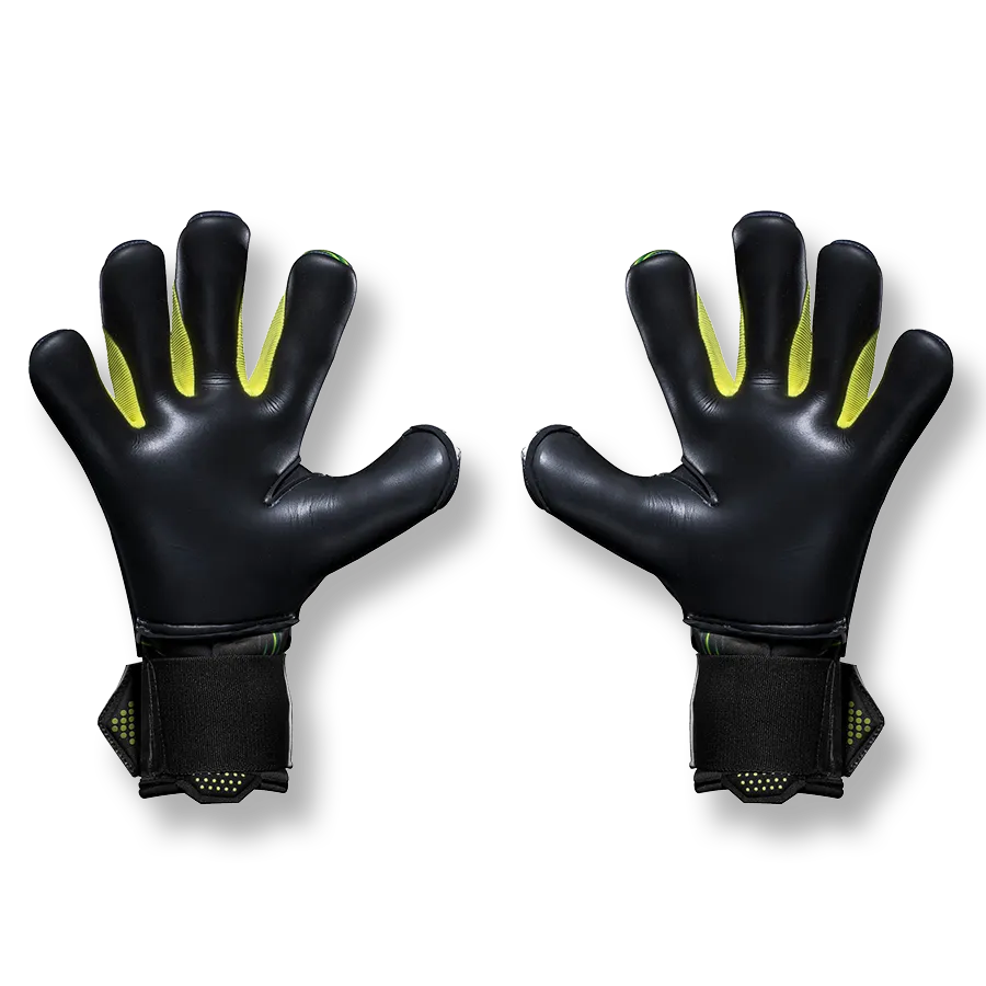 Storelli Silencer Menace GK Glove - Black-Yellow (Pair - Inner)