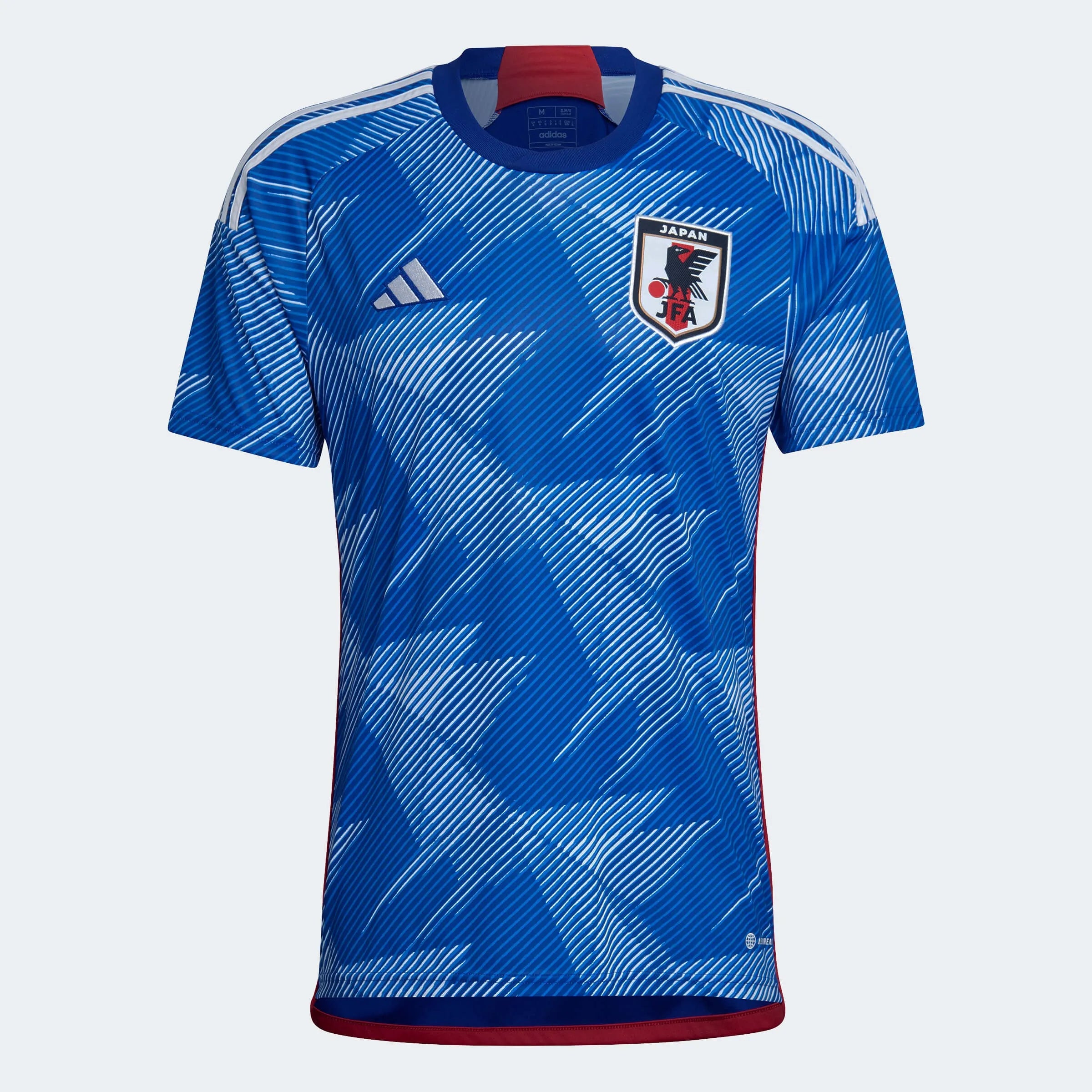  adidas 2022-23 Japan Home Jersey Blue-White (Front)