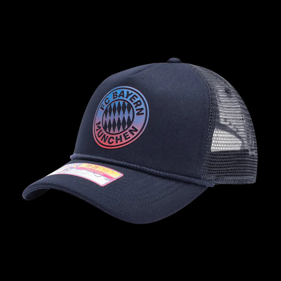Fi Collection Bayern Munich Atmosphere Trucker Hat - Navy (Diagonal 1)