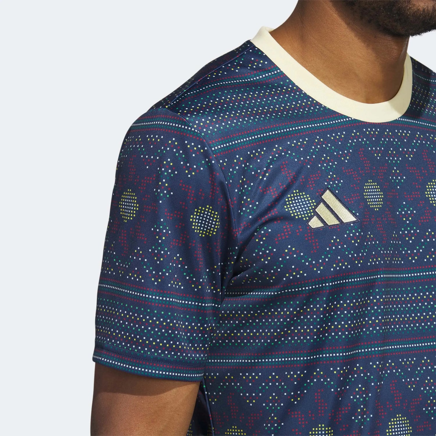 adidas 2023 Jamaica Tiro Pre-Match Jersey - Navy (Detail 1)