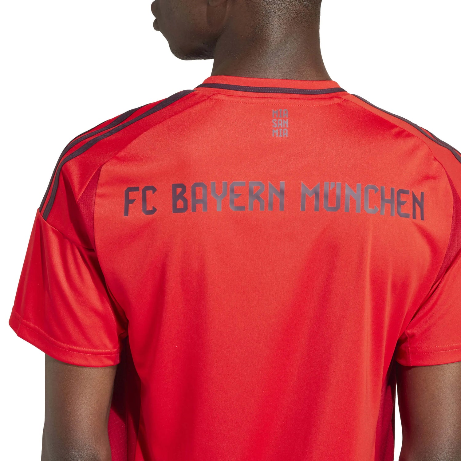 adidas 2024-25 Bayern Munich Men's Stadium Home Jersey (Detail 1)