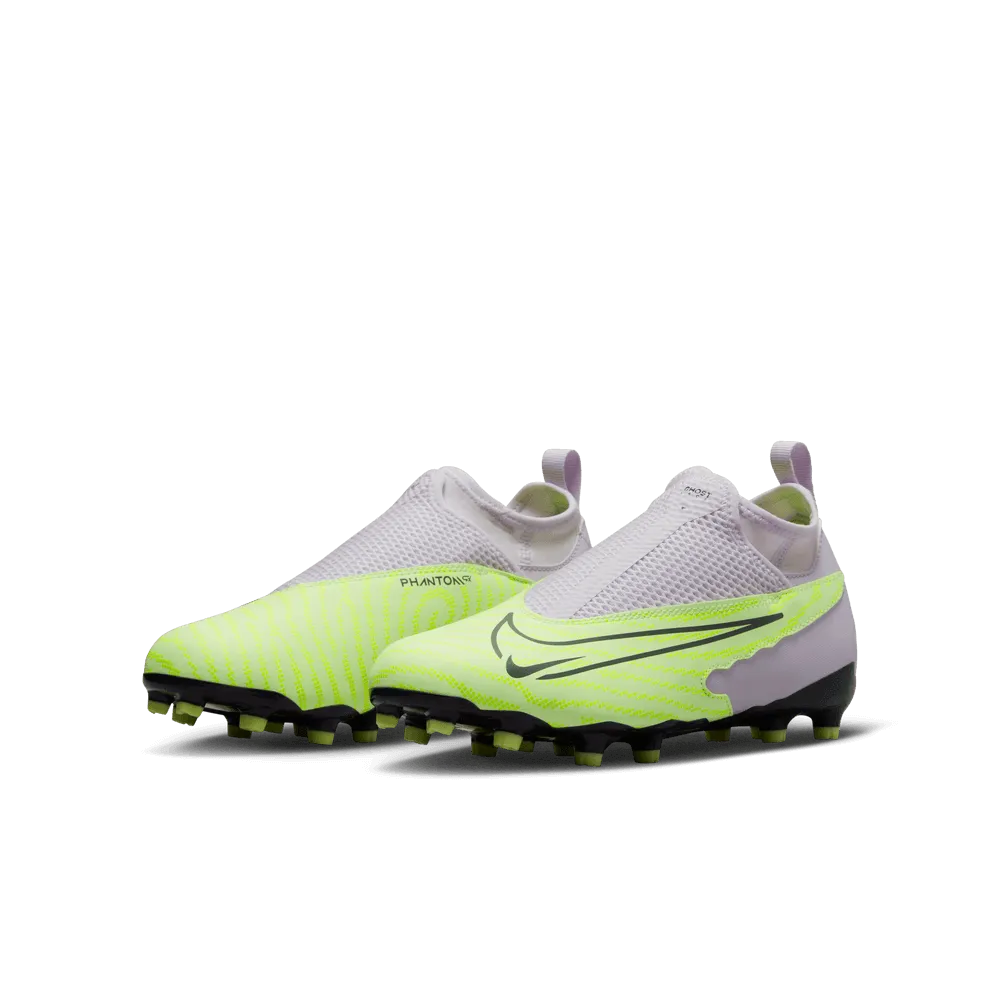 Nike Jr Phantom GX Academy DF FG/MG - Luminous Pack - (SU23) (Pair - Lateral)