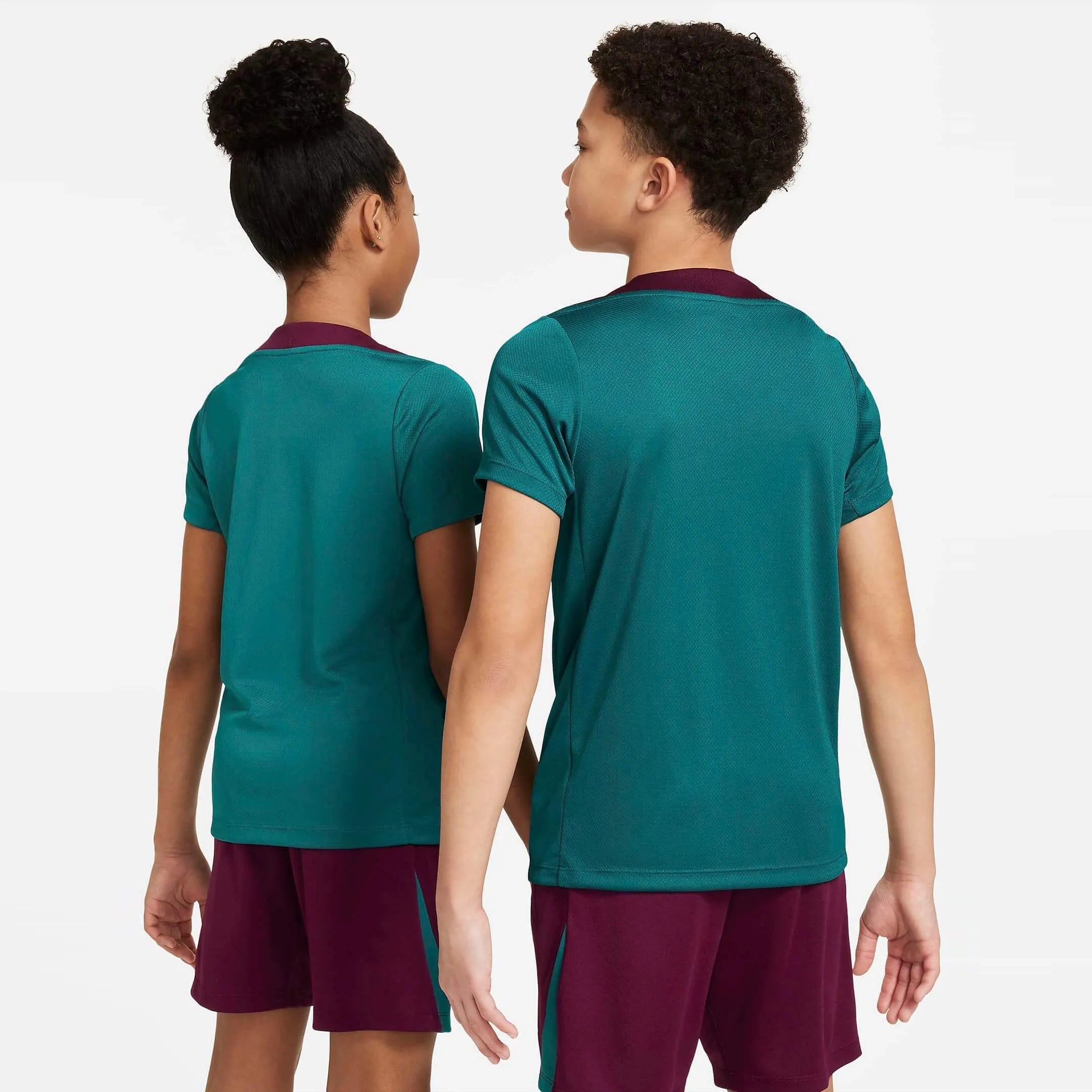 Nike 2024-25 PSG Youth DF Strike SS Top (Models - Back)