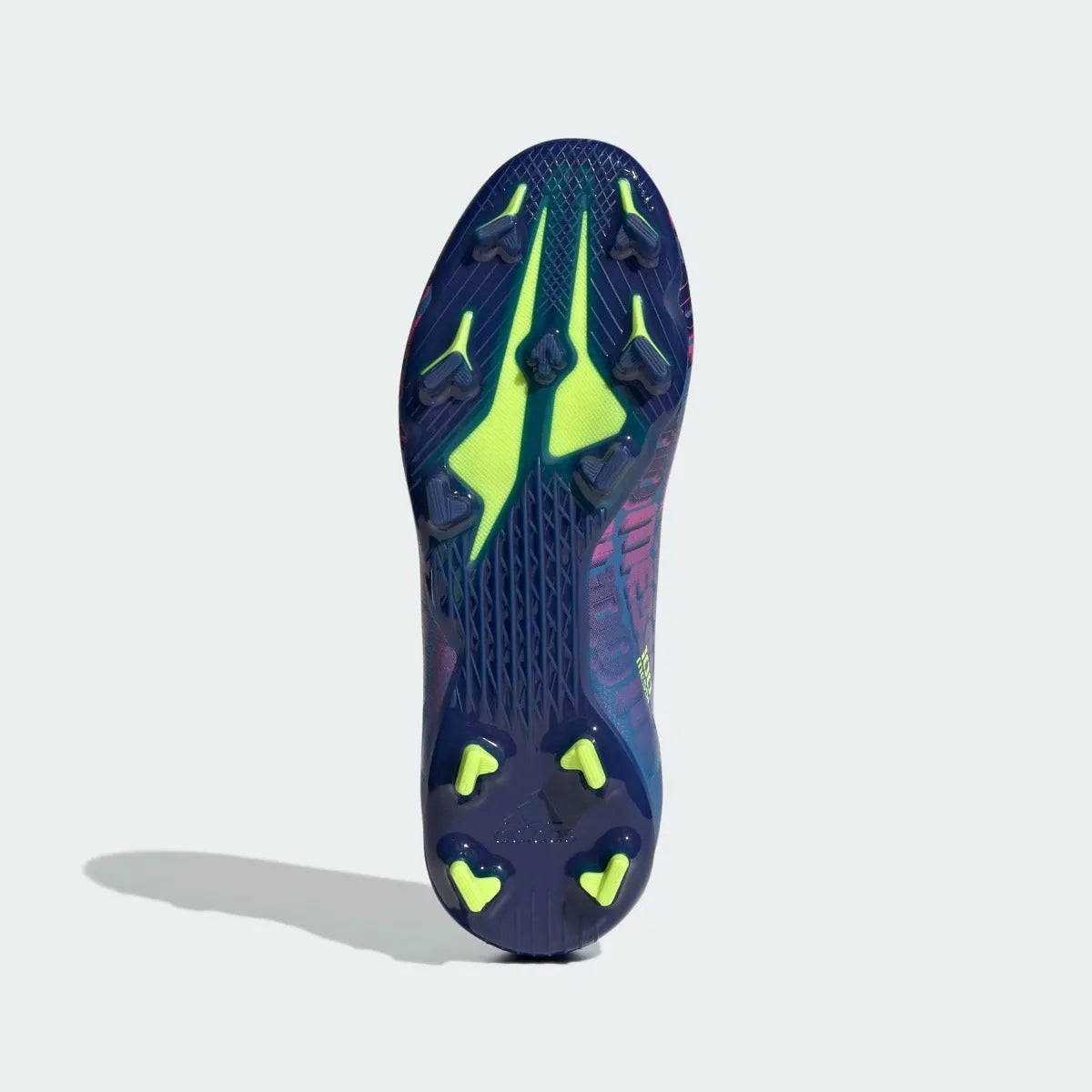 Adidas JR X Speedflow MESSI .3 FG - Blue-Pink-Yellow (Bottom)
