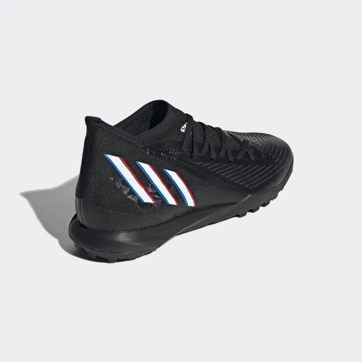 adidas Predator Edge .3 Turf - Black-White-Red (Diagonal 2)