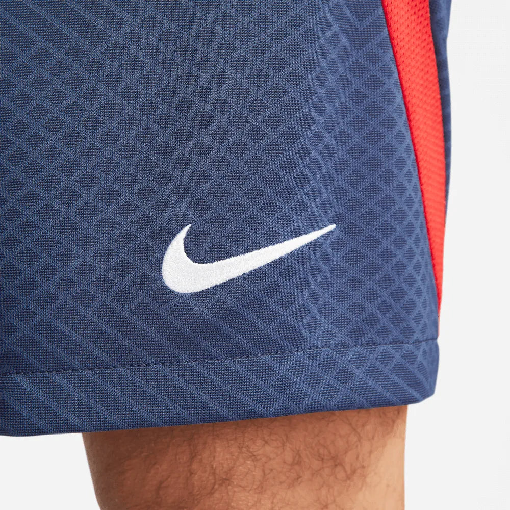 Nike 2022-23 PSG Strike Shorts - Navy-Red (Detail 3)
