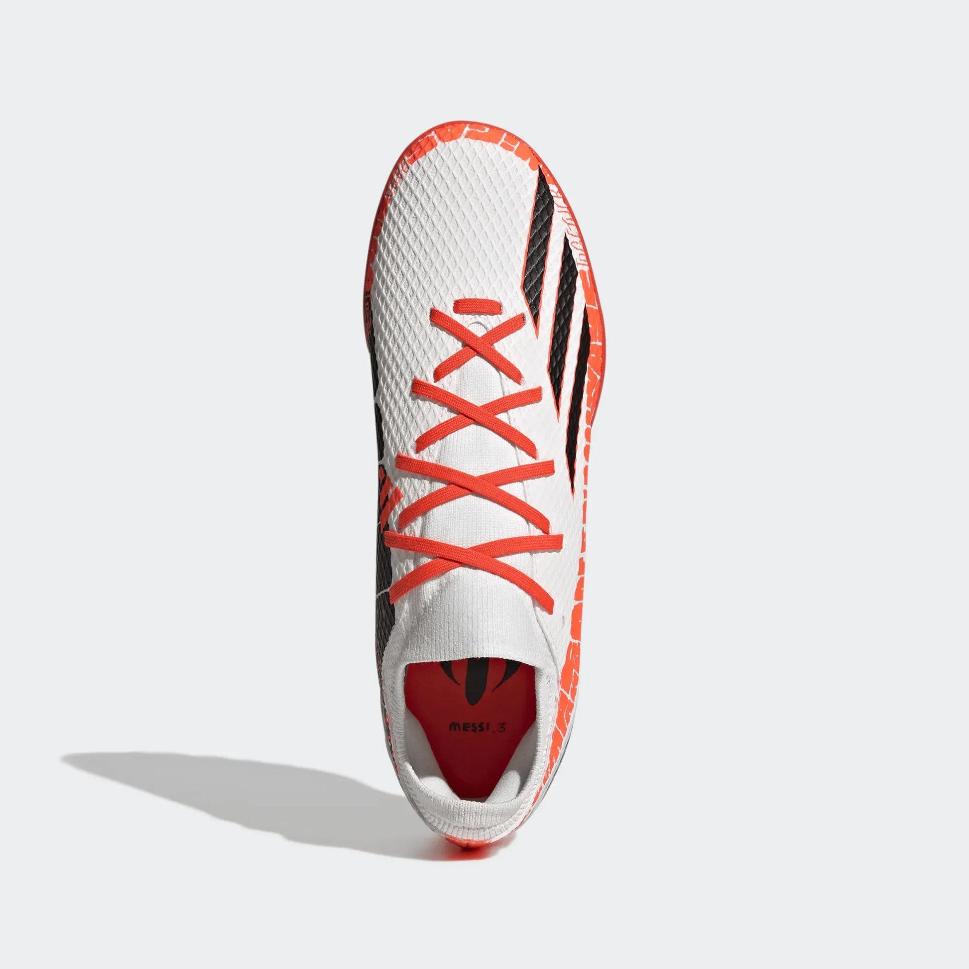 adidas X SpeedPortal Messi .3 Turf - White-Black-Solar Red (Top)