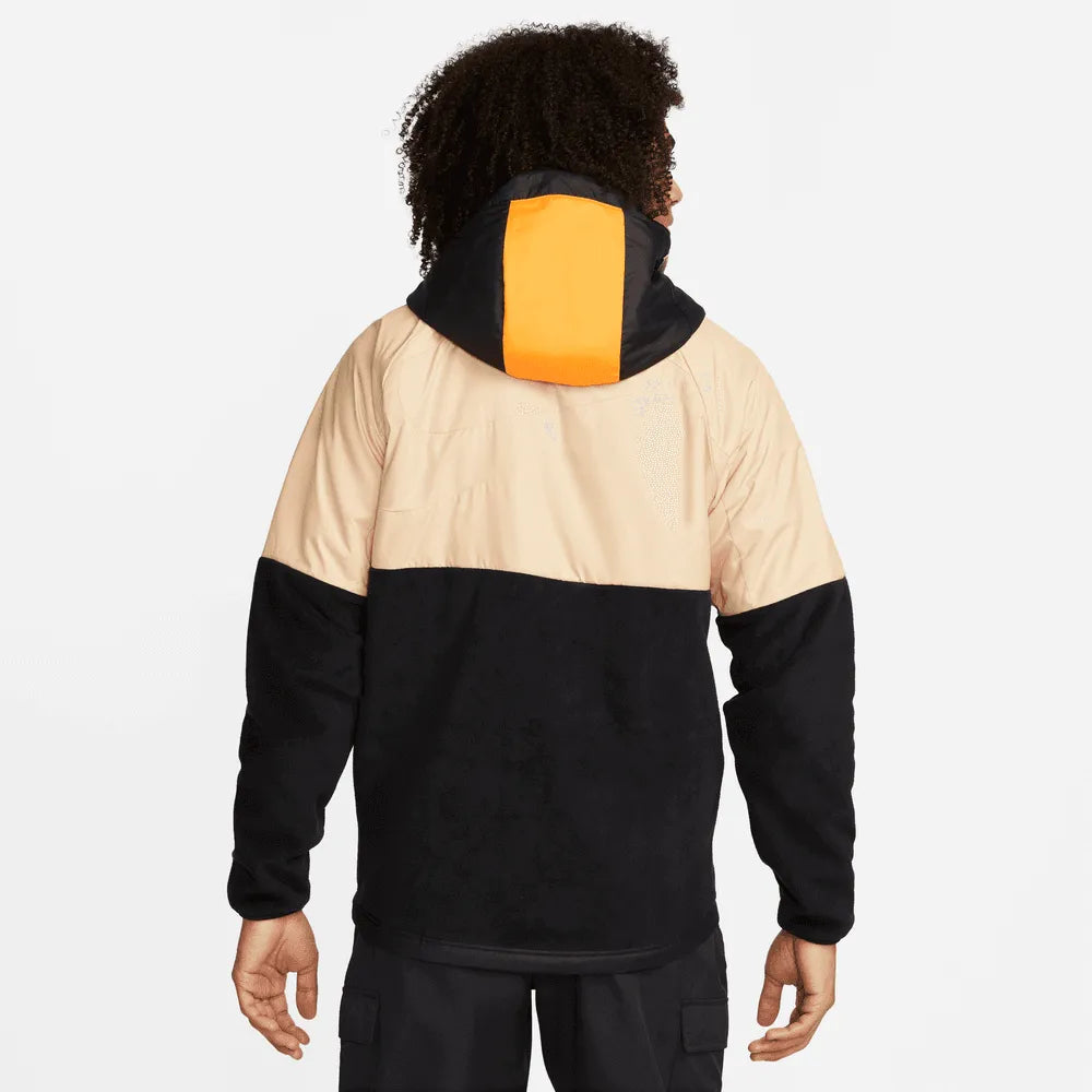 Nike 2022-23 Chelsea AWF Winterized Full-Zip Jacket - Sesame-Total Orange-Black (Model - Back)