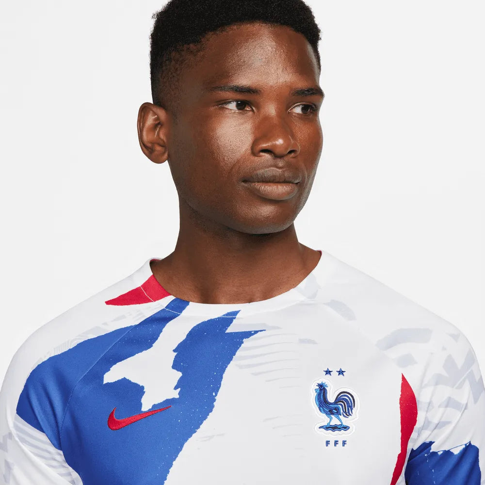 Nike 2022-23 France Pre-Match Jersey (Detail 1)