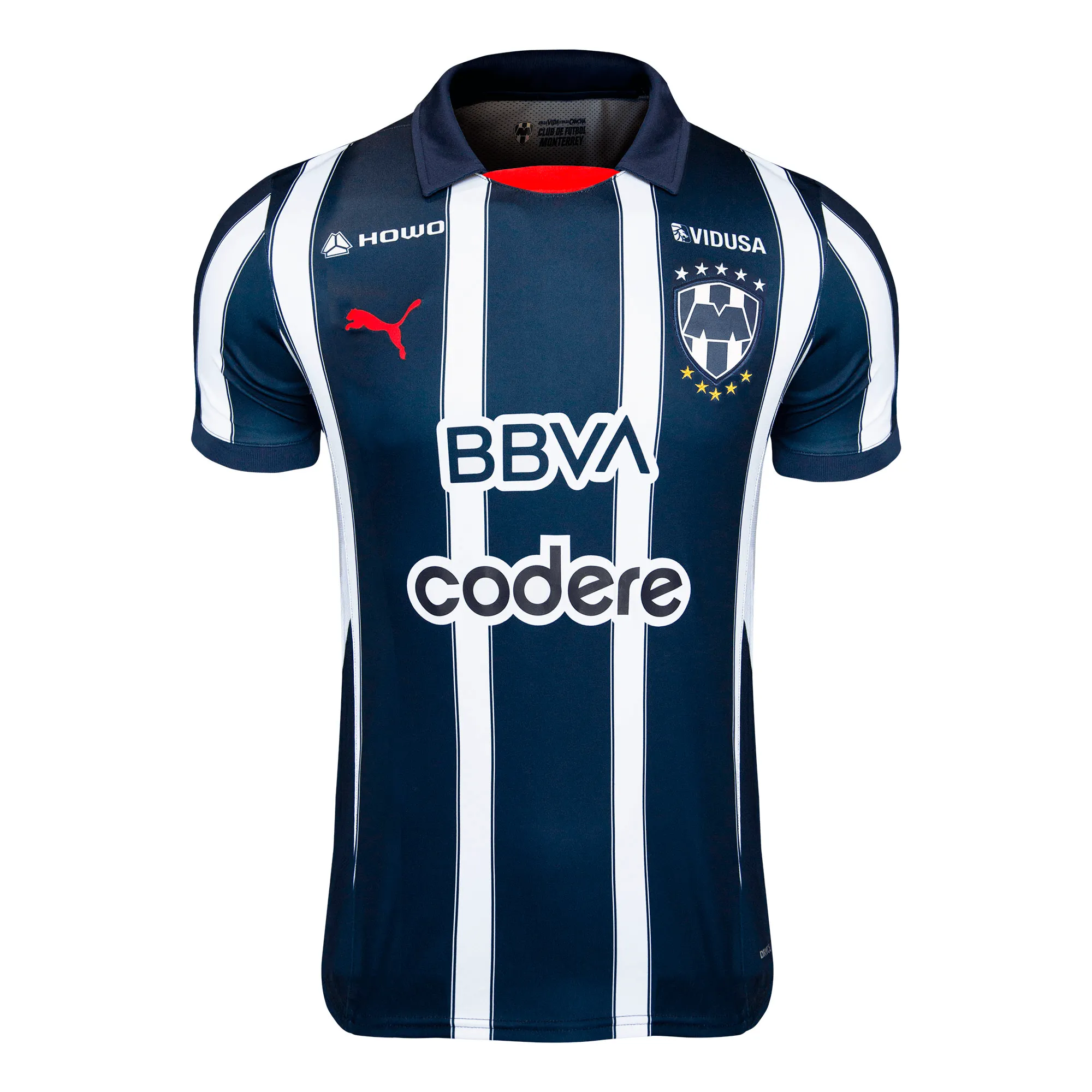 Puma 2024-25 Monterrey Men's Stadium Home Jersey (Front)
