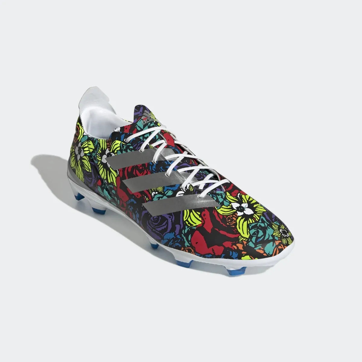 adidas GameMode FG - White-Silver-Blue (Diagonal 1)