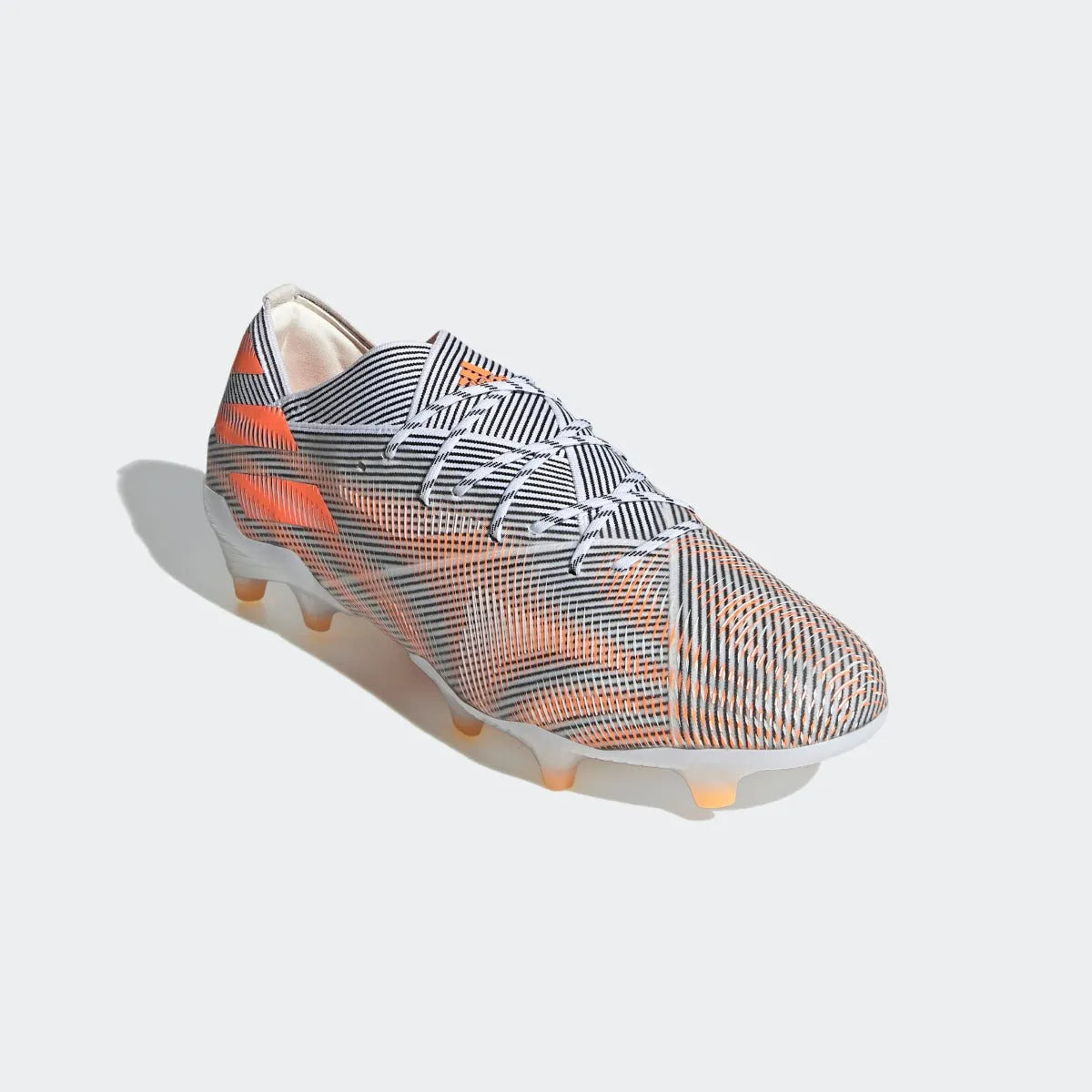 Adidas Nemeziz .1 FG - White-Black-Orange (Diagonal 1)