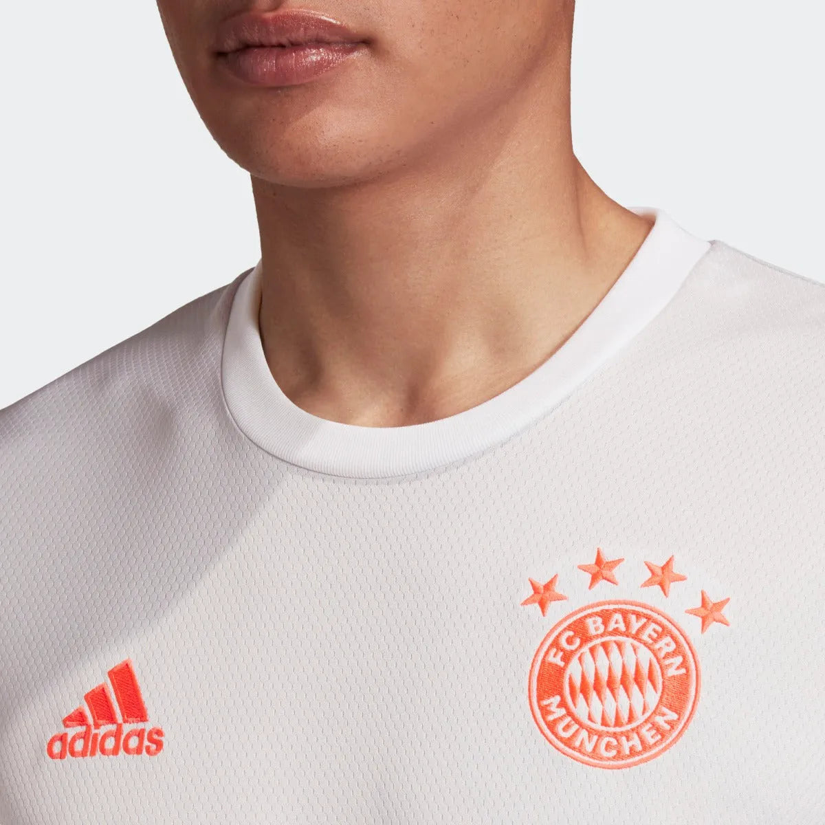 Adidas 2020-21 Bayern Munich Away Jersey - Dash Grey-Orange