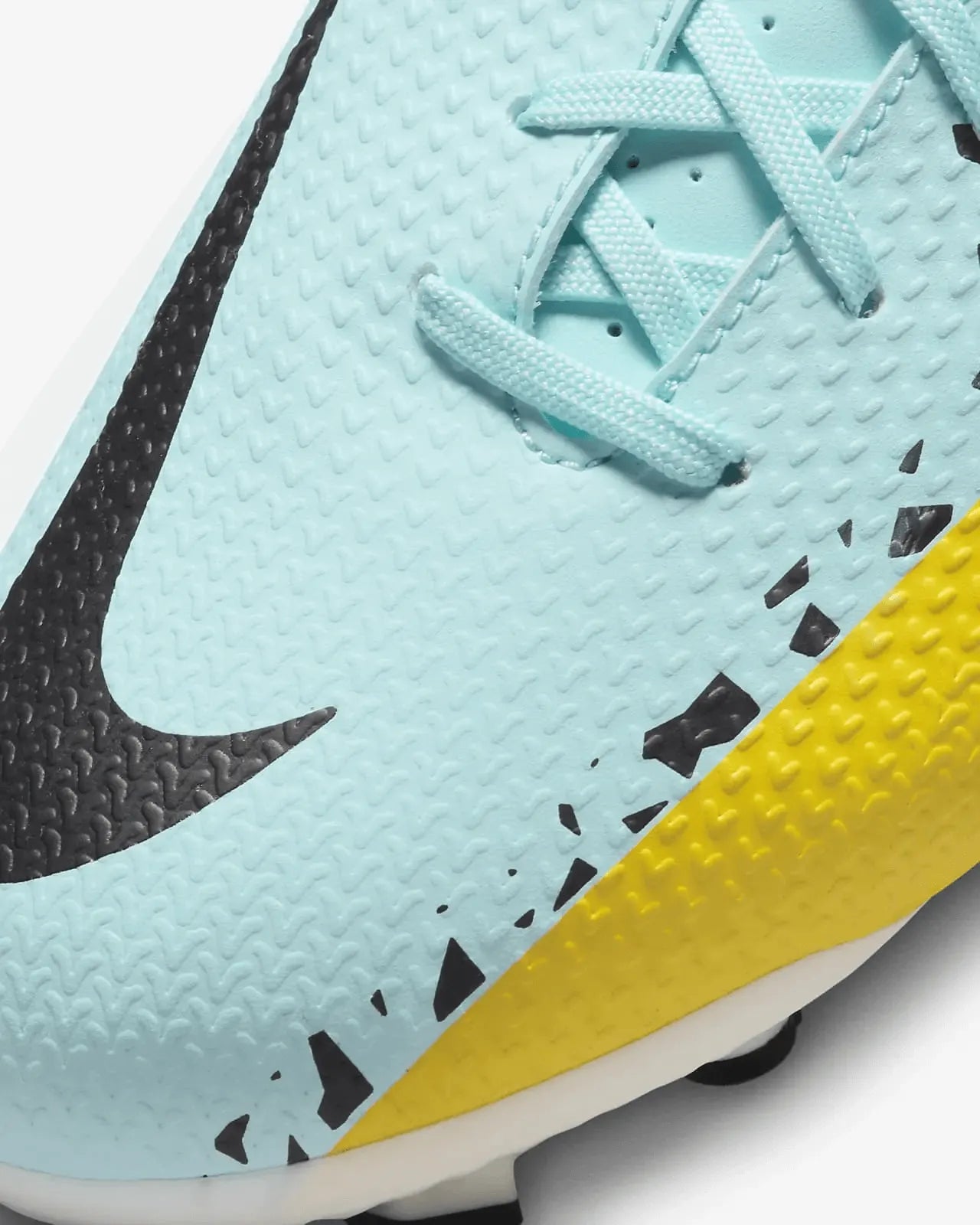 Nike JR Phantom GT2 Academy FG-MG - Glacier Ice-Black (Detail 2)