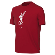 Nike 2023-24 Liverpool Youth Crest Tee - Red - White (Front)