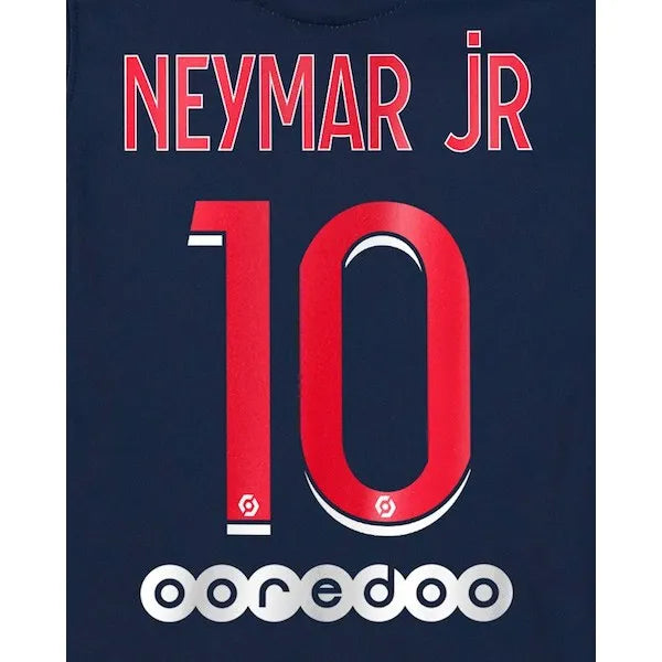 PSG Home 2020/21 Neymar JR #10 Youth Jersey Name Set
