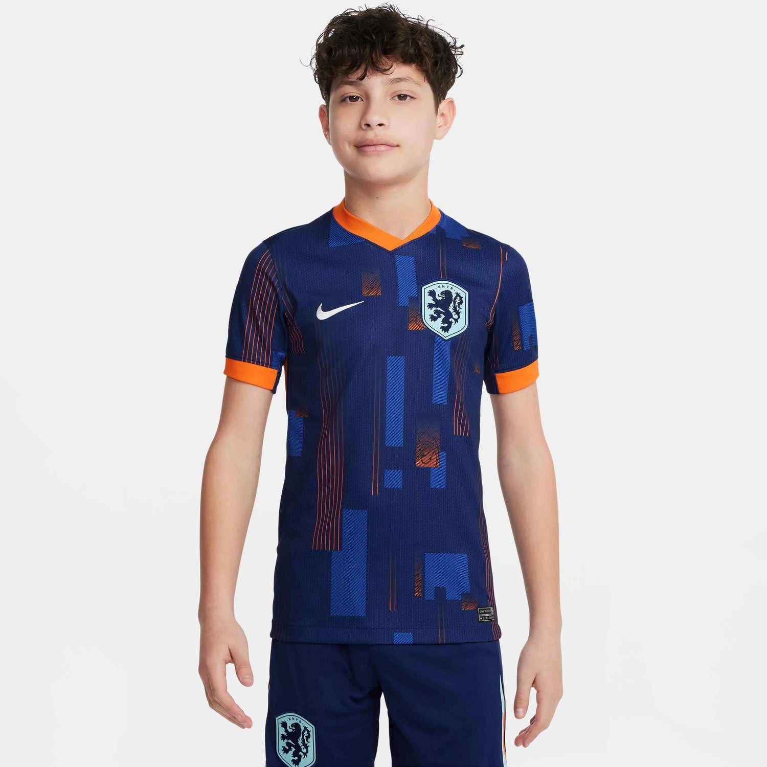 Nike 2024-25 Netherlands Youth Stadium Away Soccer Jersey Nike 2024-25 Netherlands Youth Stadium Away Soccer Jersey