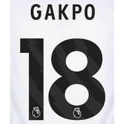 Liverpool 2023-Away Gakpo #18 Jersey Name Set-Black (Back)
