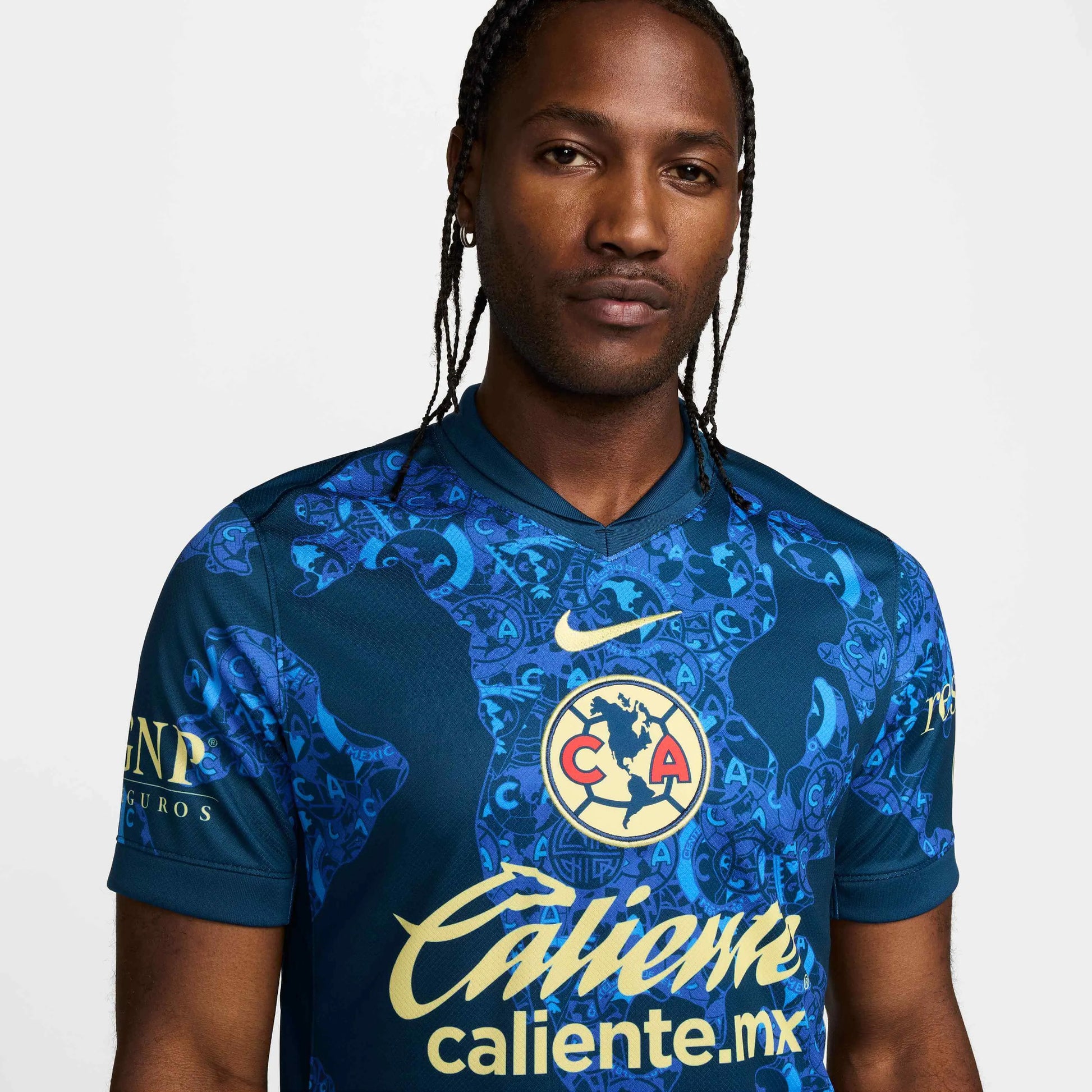Nike 2024-25 Club America Men's Stadium Away Jersey (Detail 1)