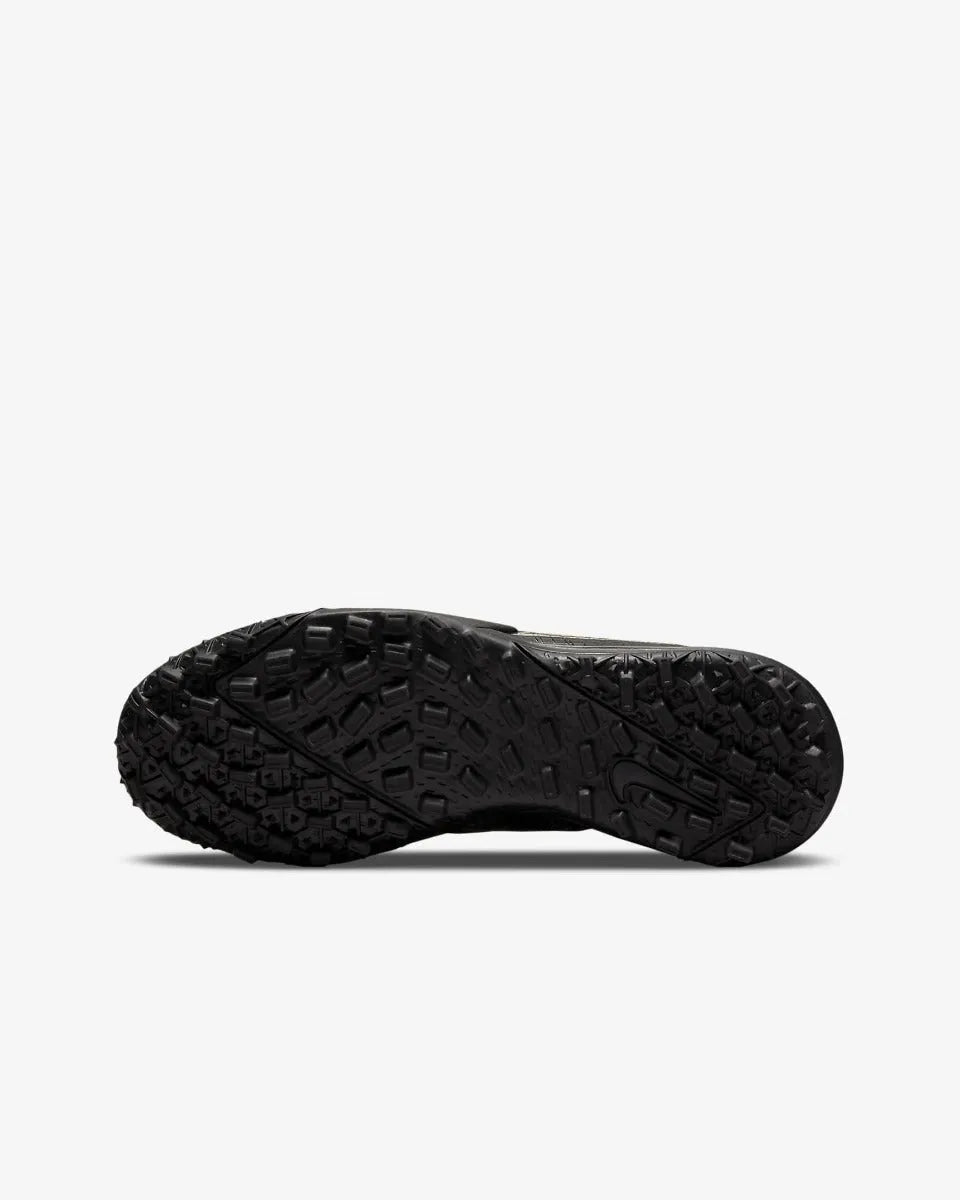 Nike JR Superfly 8 Academy Turf - Black-Silver-Gold (Bottom)