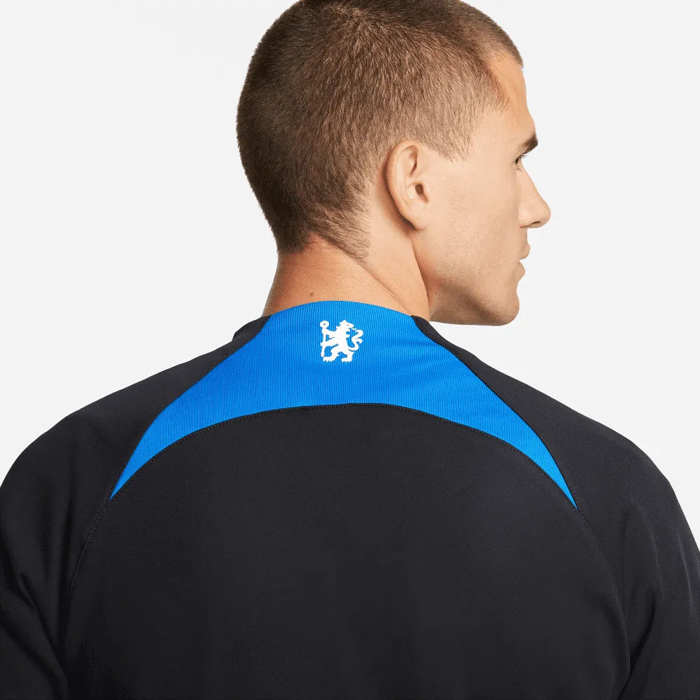 Nike 2023-24 Chelsea Men's Academy Pro Full-Zip Knit Jacket (Detail 2)