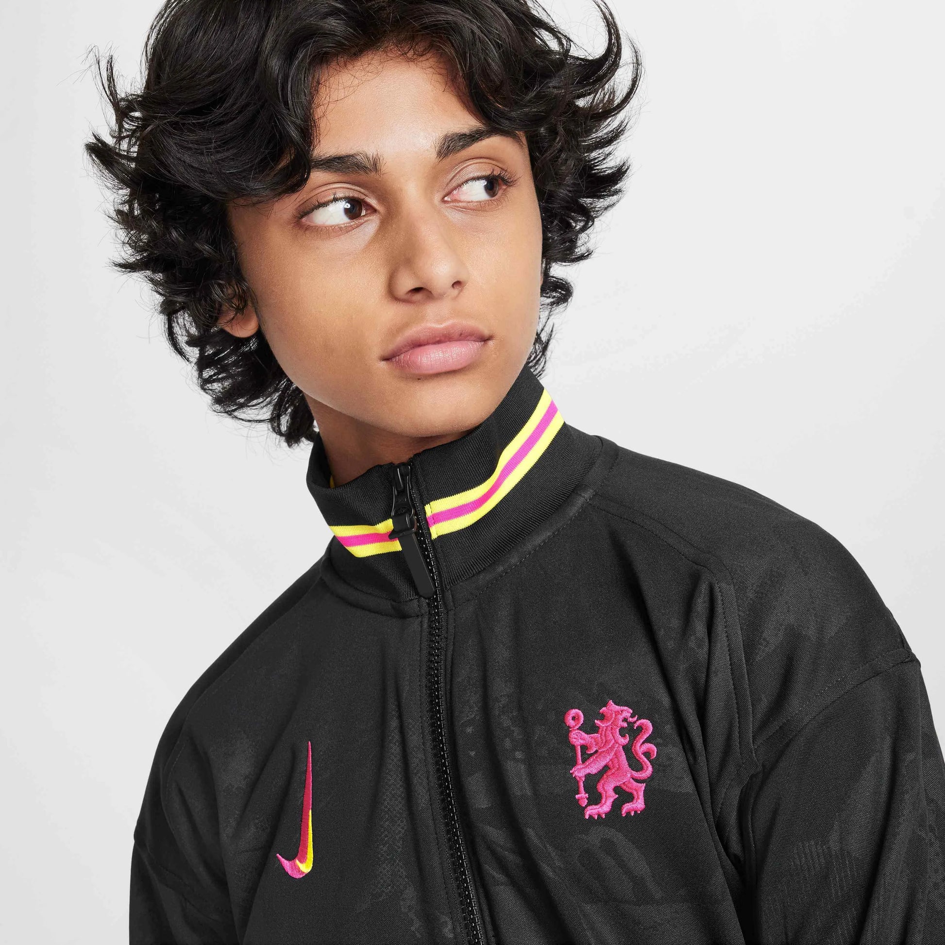 Nike 2024-25 Chelsea Youth Academy Pro Third Anthem Jacket (Detail 1)