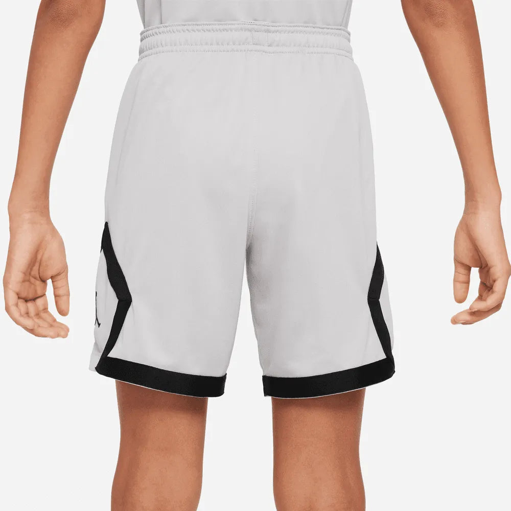 Jordan 2022-23 PSG Youth Away Short Smoke Grey (Back)