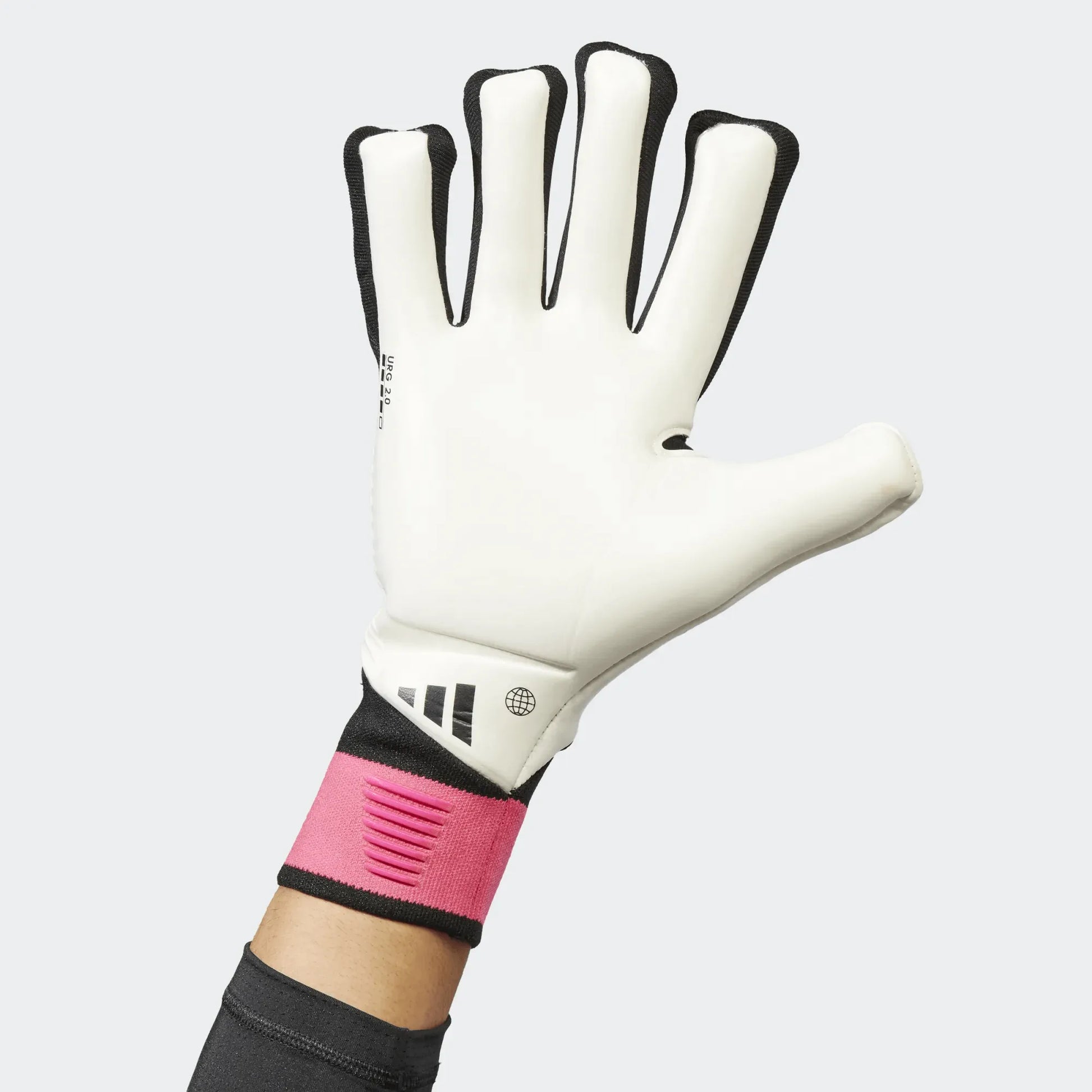 adidas Predator GL Pro Fingersave - Black - White - Pink (Single - Inner)