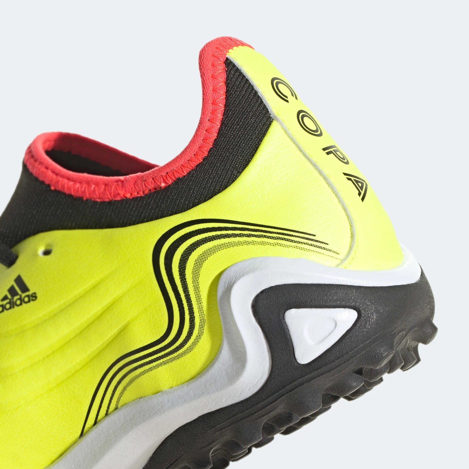 adidas Copa Sense .3 Turf - Solar Yellow-Black (Detail 2)