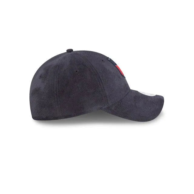New Era Womens USA Suede Adjustable Hat - Navy (Side 2)