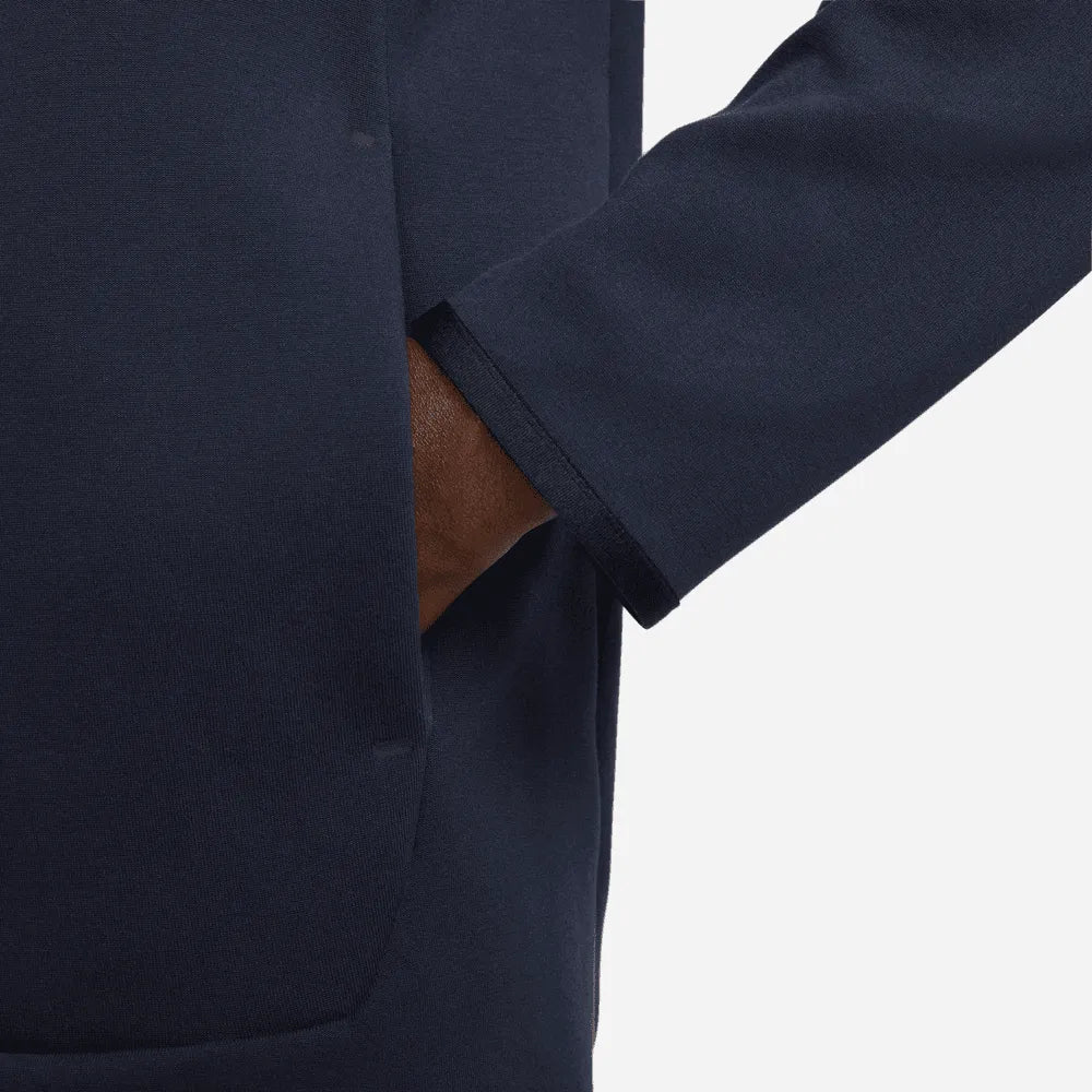 Nike 2023-24 Tottenham Tech Fleece Hooded jacket- Navy (Detail 4)