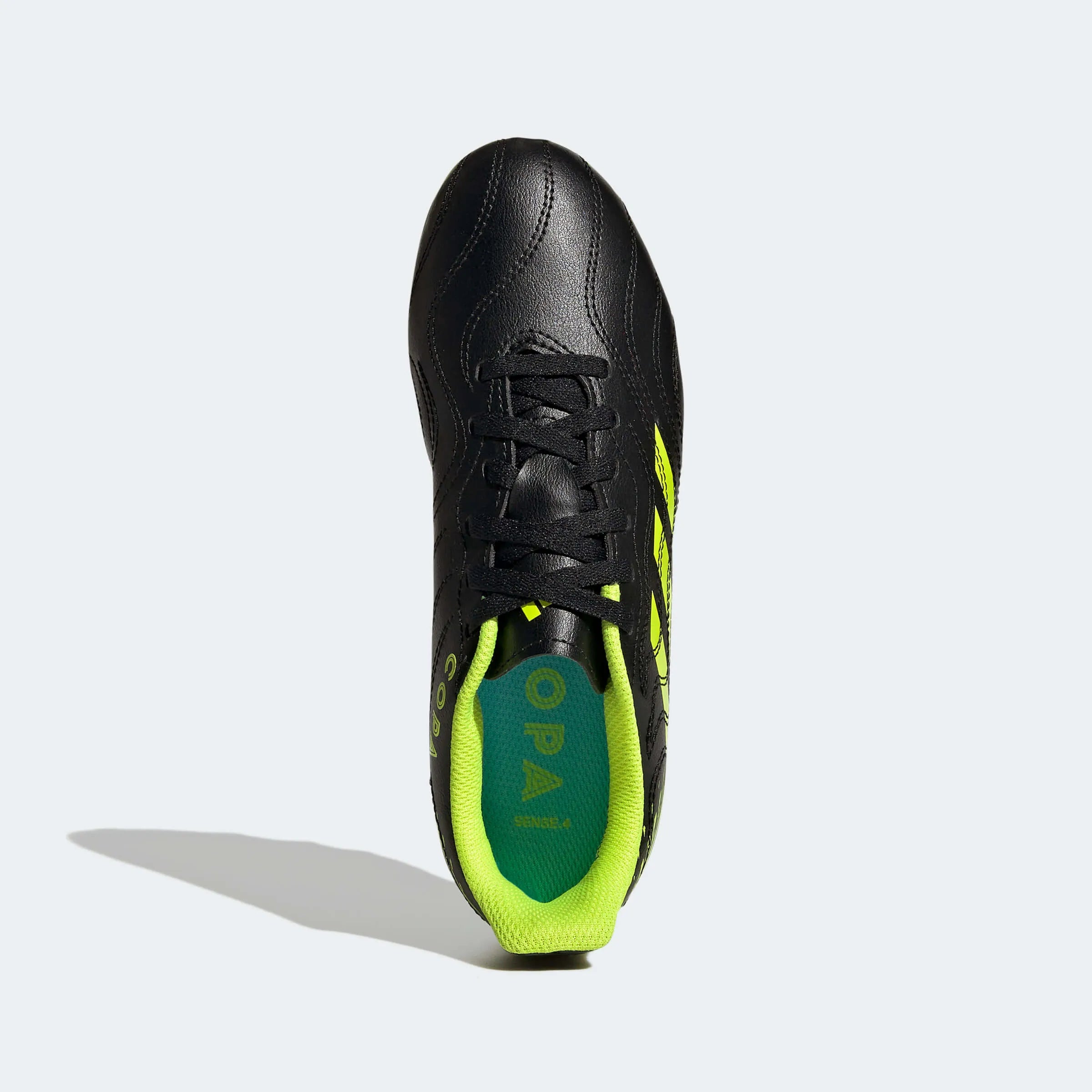 adidas Kids Copa Sense.4 FxG - Black-Solar Yellow (Top)