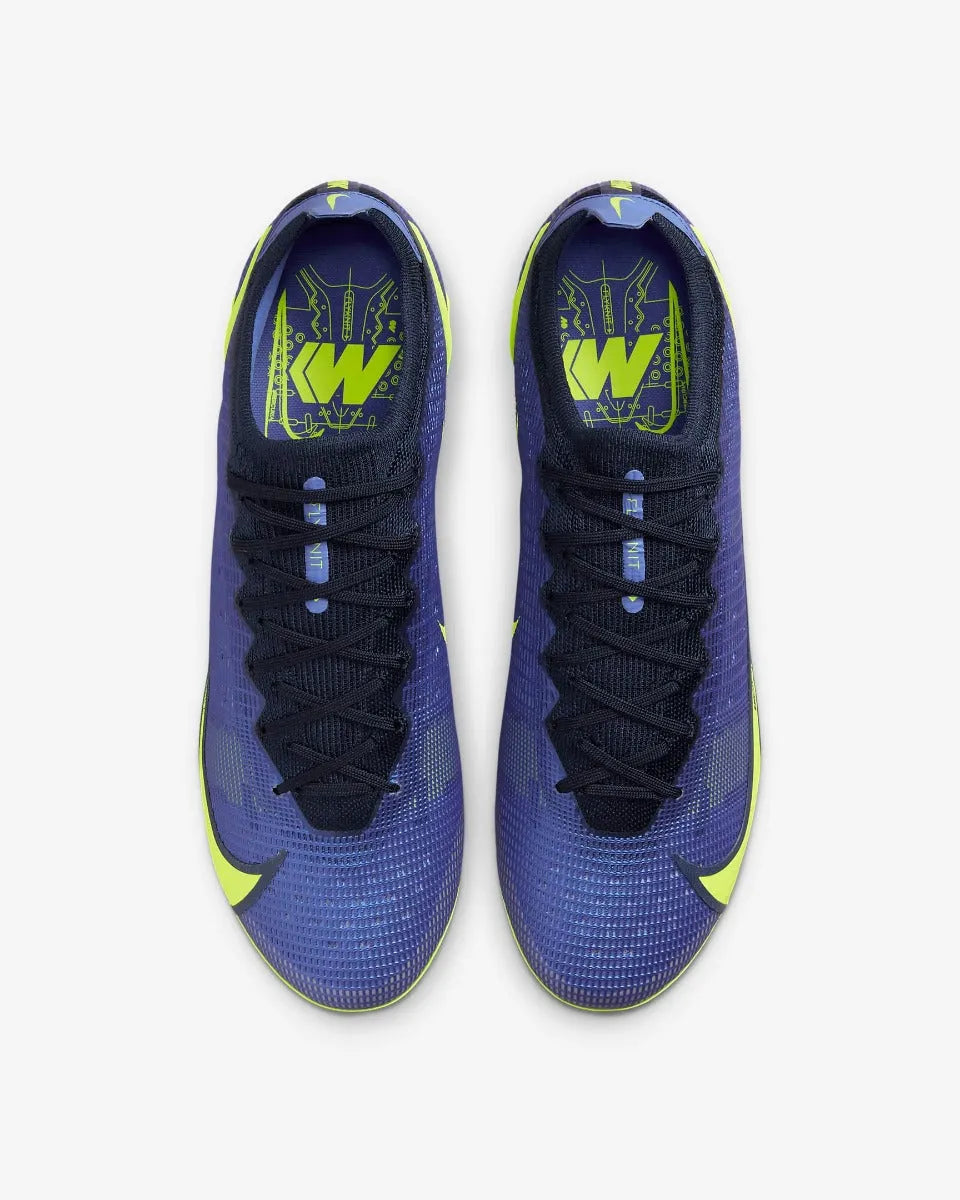Nike Vapor 14 Elite FG - Sapphire-Volt (Pair - Top)