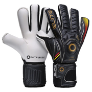 Elite Sport Knight Pro Goalkeeper Gloves - Black-Gold-Yellow (Pair)